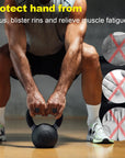 Gym Gloves Grip Strengthener Silicone Palm Grips Crosstraining Palm Grip Hand Protection for Gymnastics Weightlifting Exercise