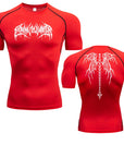 Men's T-shirt Men Running Sport T Shirt Men Compression Fitness Tops Tee Quick DryTight Training Gym Sport Running Shirts Jersey