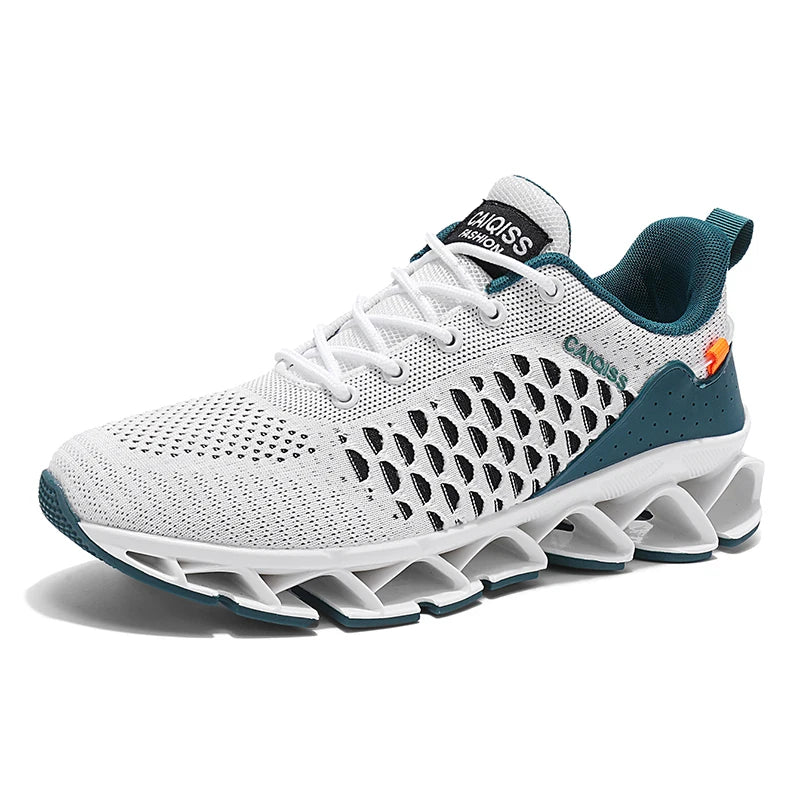 Casual Sneakers Mens Shock-absorb Running Shoes Lightweight Breathable Sports Shoes for Men 2025 New Trendy Gym Trainers for Man