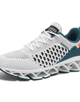 Casual Sneakers Mens Shock-absorb Running Shoes Lightweight Breathable Sports Shoes for Men 2025 New Trendy Gym Trainers for Man