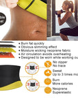 Waist Trainer Trimmer Sweat Belt Band for Men Lower Belly Fat Sauna Abs Shapers Slimming Workout Shapewear Girdle