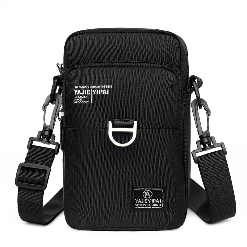 Sports Wallet Phone Bag Shoulder Bag Pouch Case Belt Handbag Purse Coin Wallet Retro Key Holder Small Money Bag
