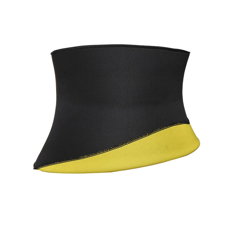 Waist Trainer Trimmer Sweat Belt Band for Men Lower Belly Fat Sauna Abs Shapers Slimming Workout Shapewear Girdle