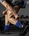 2Pcs Knitted Ankle Support For Sprains Arthritis Tendonitis Running Football Foot Protection Ankle Sleeve Sock Sports Anklet