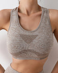 Sports Women Bras Yoga Top Vest High Shockproof Quick-drying Yoga Gym Running Fitness Underwear Ladies Seamless Sportswear