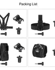 Accessories Kit for Insta 360 X5 X4 x3 Chest Mount Head Strap Backpack Clip Holder Wrist Strap for Insta 360 X5 X4 X3 Accessory