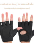 Weightlifting Gloves Women Men Fitness Gym Gloves Half Finger Breathable Non-slip Gel Pad Bodybuilding Training Dumbbells Gloves