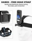 Accessories Kit for Insta 360 X5 X4 x3 Chest Mount Head Strap Backpack Clip Holder Wrist Strap for Insta 360 X5 X4 X3 Accessory