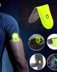 Outdoor Sports LED Safety Light Reflective Magnetic Clip On Strobe Reflector Warning Clip Night Running Shoes Collar Lamp Access