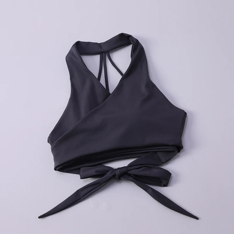 Summer sports bra women's running wearing shock resistant training yoga suit vest top fitness bra