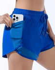 Yoga wear sports Fitness shorts Shorts Women's sports bodybuilding morning run elastic wear bottom yoga shorts quick dry pants