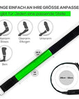 Outdoor Sports Night Running Armband LED Lamp USB Rechargeable Safety Belt Arm Leg Warning Wristband Cycling Bike Bicycle Light