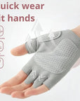 Workout Gloves with Excellent Grip Lightweight Gym Gloves for Weightlifting Cycling Exercise Training Fitness Rowing Unisex