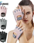 GTUBIKE 1 Pair Gym Body Building Training Fitness Gloves Sports Weight Lifting Exercise Slip-Resistant Gloves for Yoga Gloves