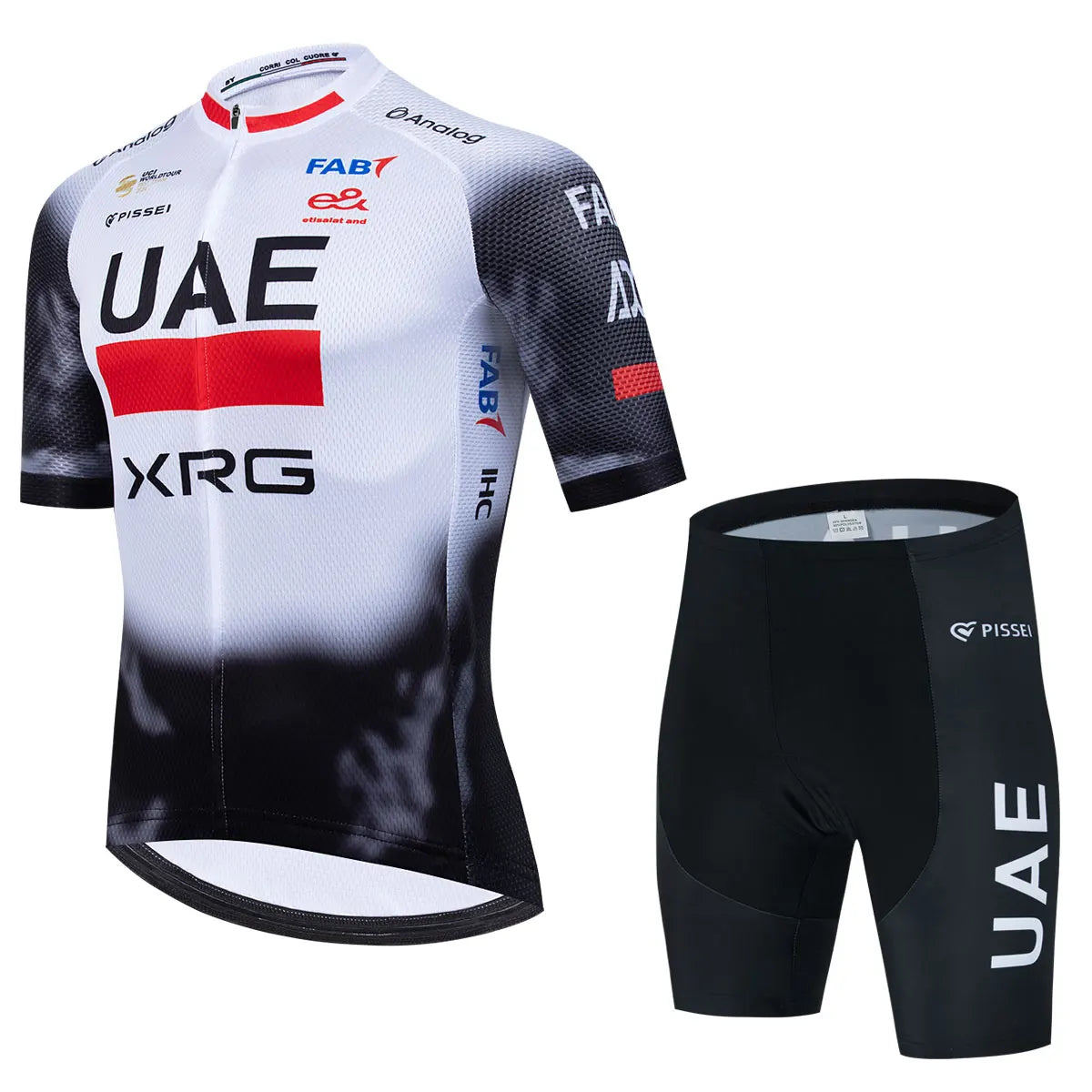 UAE TEAM Cycling Jersey Set 2025 Summer Men Mountain Bike Uniform Breathable Bicycle Clothing Suit Ropa Ciclismo Maillot Hombre