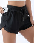 Yoga wear sports Fitness shorts Shorts Women's sports bodybuilding morning run elastic wear bottom yoga shorts quick dry pants
