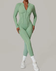 Yoga Suit Gym Set Women Training Sportswear Fitness Long Sleeved Sports Jumpsuit Women Push Up Female Workout Clothes Bodysuits