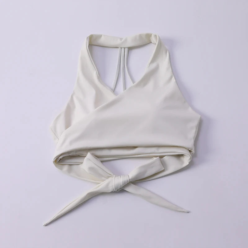 Summer sports bra women's running wearing shock resistant training yoga suit vest top fitness bra