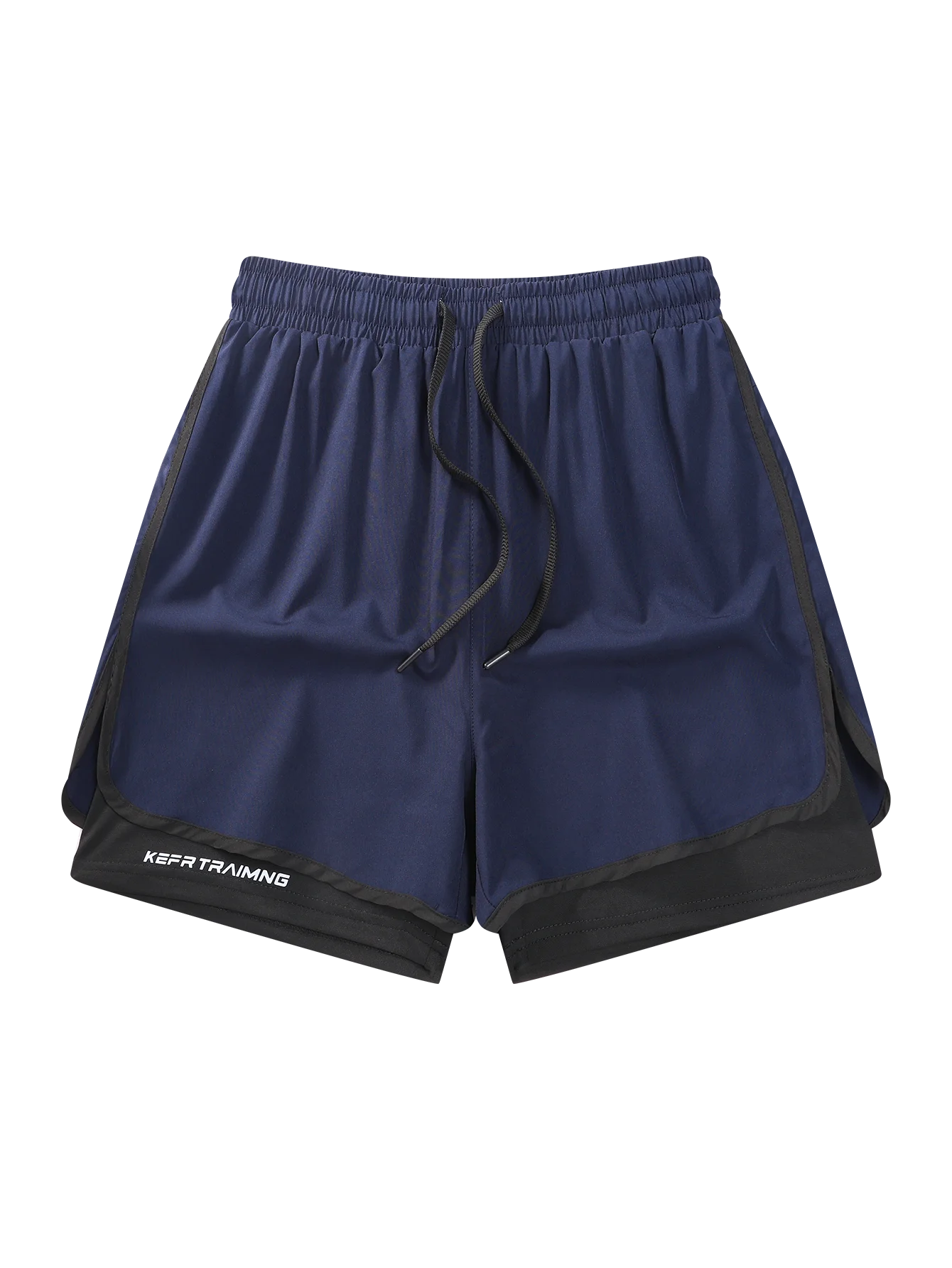 Summer New High Quality Ice Silk Shorts For Sports Quick Drying Fitness Men's Three Piece Running Basketball Shorts