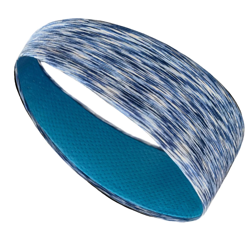 Sports Sweatband for Men Breathable Mesh Design Elastic Hairbands Yoga Headbands Headwear or Running Yoga Fitness Workout