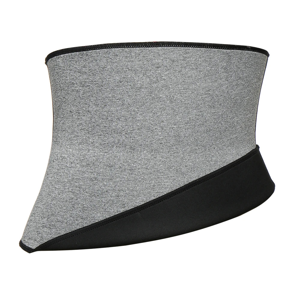 Waist Trainer Trimmer Sweat Belt Band for Men Lower Belly Fat Sauna Abs Shapers Slimming Workout Shapewear Girdle