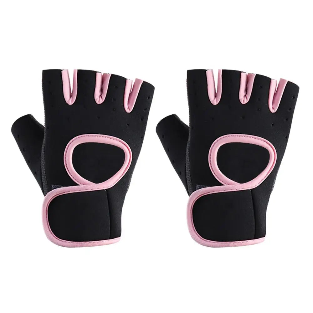 Weightlifting Gloves Women Men Fitness Gym Gloves Half Finger Breathable Non-slip Gel Pad Bodybuilding Training Dumbbells Gloves