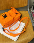 Sports Crossbody Bag, Workwear Style Design, Single Shoulder Bag, Multifunctional Lightweight Chest Bag, Mobile Phone Bag