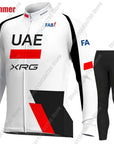 UAE Team Cycling Jersey 2026 Set Clothing Suit Winter Summer Mens Long Sleeve MTB Bike Road Pants Bib Ropa Ciclismo