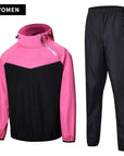 Sauna Suit Unisex Gym Clothing Set Men Full Body Sweating Sportswear Women Boxing Training Running Fitness Weight Loss Tracksuit