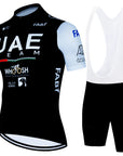 2025 UAE Cycling Jersey Set MTB Uniform Bike Clothing Summer Breathable Bicycle Shirt Ropa Ciclismo Bib Pants Maillot Ciclismo