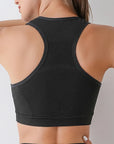 Women Sports Bras Yoga Top Vest High Shockproof Quick-drying Yoga Gym Running Fitness Underwear Ladies Seamless Sportswear
