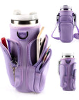 1pc Crossbody Bag Insulated Water Bottle Cover Sleeve for Stanley Cup Anti-fall 30oz/40oz Tumbler Protective Carrier Pouch Strap