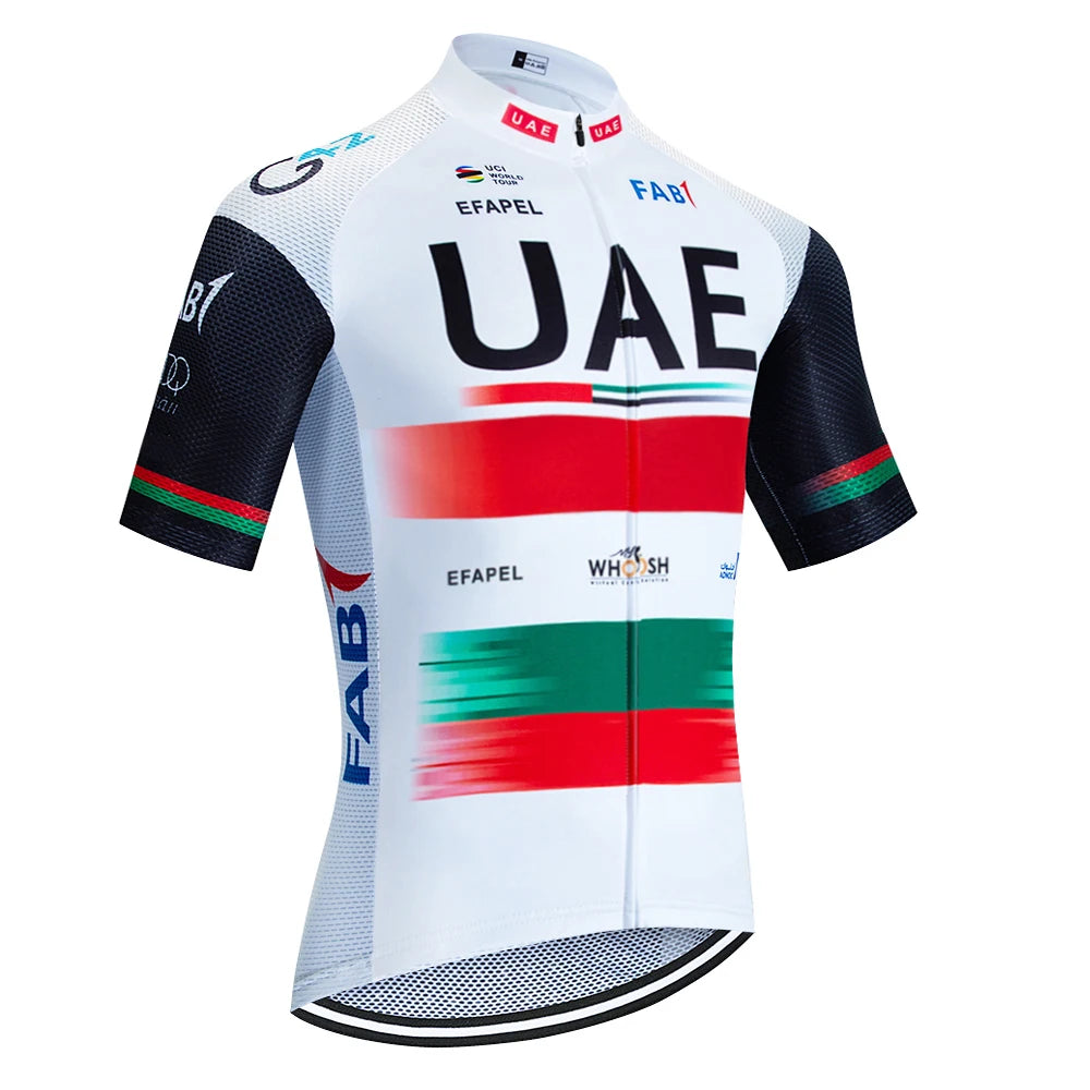 NEW 2026 Cycling Jersey UAE Team Bike Maillot Shirt Quick dry Ropa Ciclismo  Summer Pro Bicycle Jersey T-Shirt Clothing