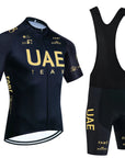 New 2025 TOTAL Cycling Jersey White Bike Maillot Pants Set UAE Team Quick dry Ropa Ciclismo  Summer Pro Bicycle T-Shirt Clothing
