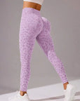 High Waist Sports Leggings Women Seamless Leopard Yoga Pants Sexy Hip Lift Trainning Fitness Outdoor Sports Tights for Women