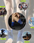 2Pcs Knitted Ankle Support For Sprains Arthritis Tendonitis Running Football Foot Protection Ankle Sleeve Sock Sports Anklet