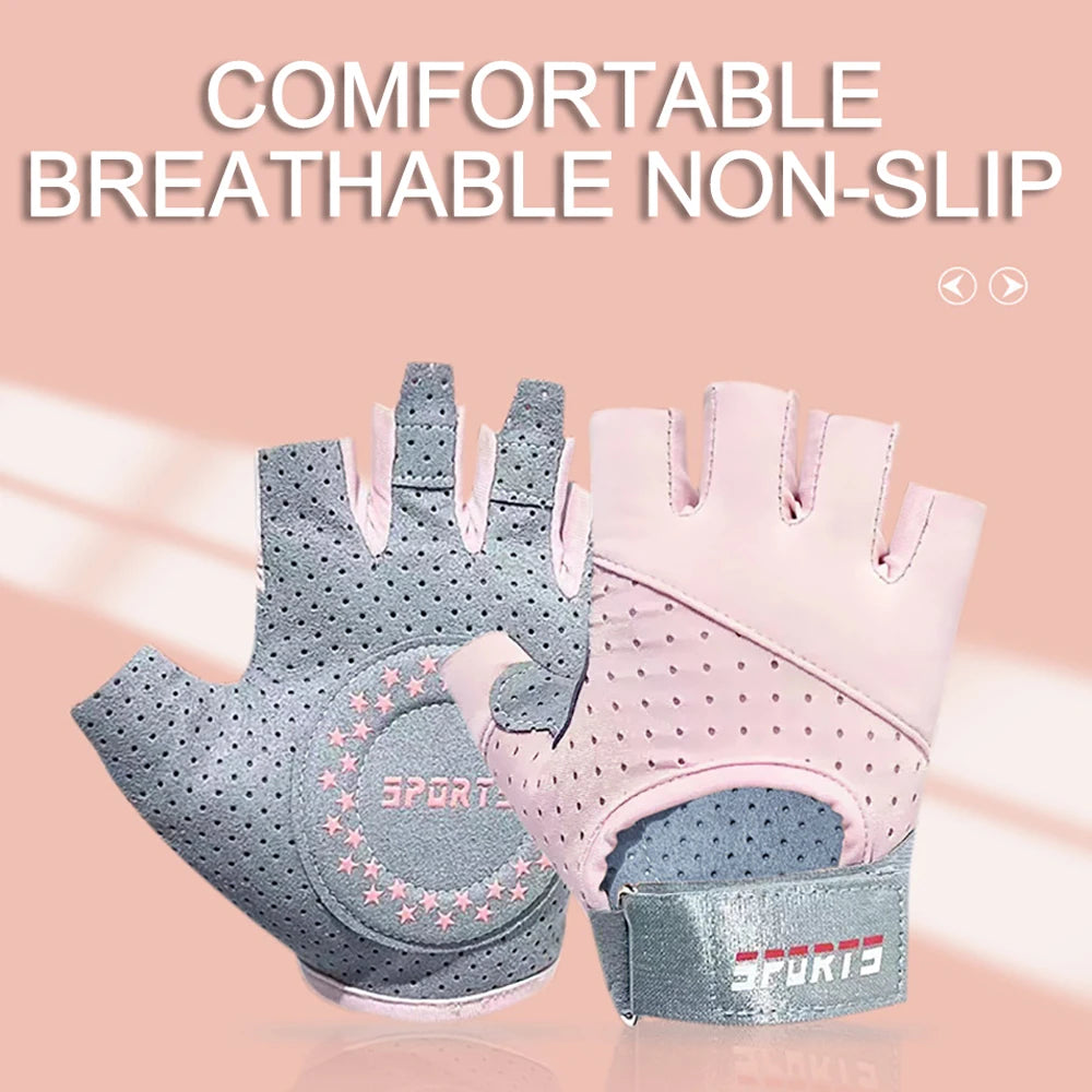 1Pair Breathable Workout Gloves,Weight Lifting Gloves for Gym, Cycling, Exercise,Fitness and Training,with Excellent Grip