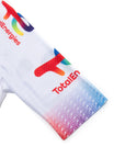 New 2025 TOTAL Cycling Jersey White Bike Maillot Pants Set UAE Team Quick dry Ropa Ciclismo  Summer Pro Bicycle T-Shirt Clothing