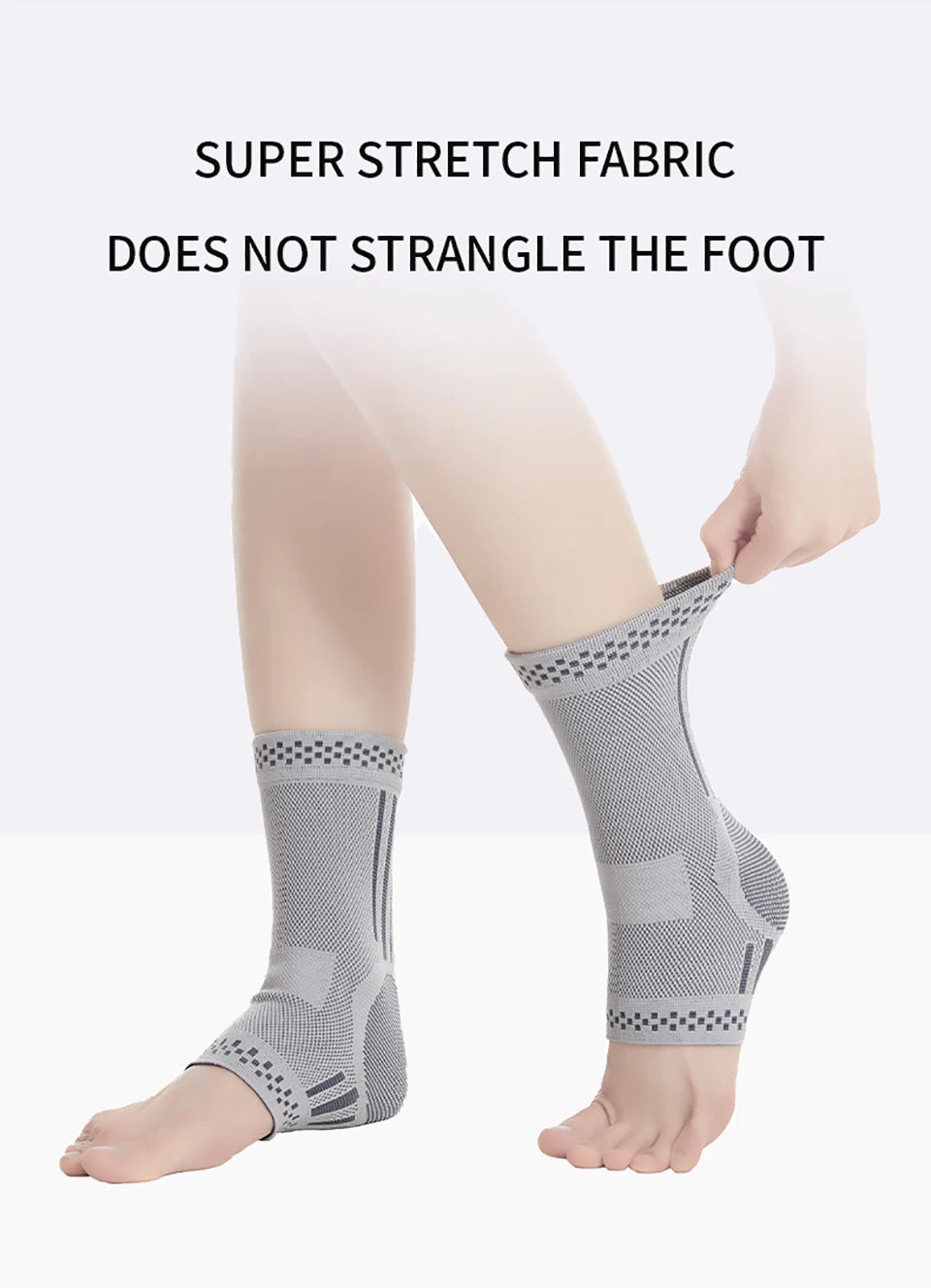 1Pcs Self Heating Sports Ankle Protection Wind and Cold Protection Ankle Support Breathable Pressurized Foot Insulation Cover