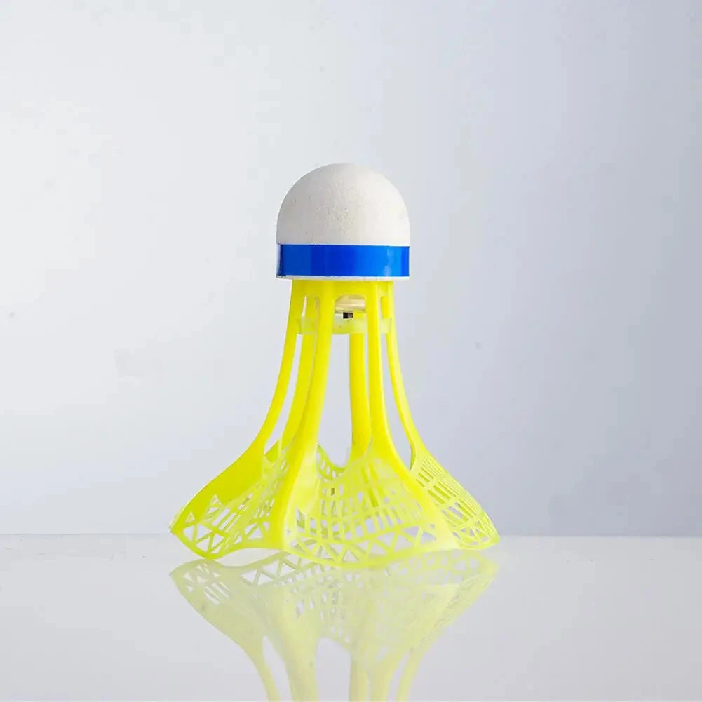 Glow-in-the-Dark LED Badminton Shuttlecocks (1/2/5 Packs): Windproof Design for Practice &amp; Nighttime Play