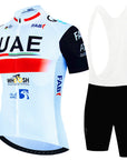 2025 UAE Cycling Jersey Set MTB Uniform Bike Clothing Summer Breathable Bicycle Shirt Ropa Ciclismo Bib Pants Maillot Ciclismo