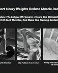 Fitness Four Fingers Gloves Breathable Anti-slip Shock Absorption Dumbbell Leather Weight Lifting Training Pal Men's And Women's