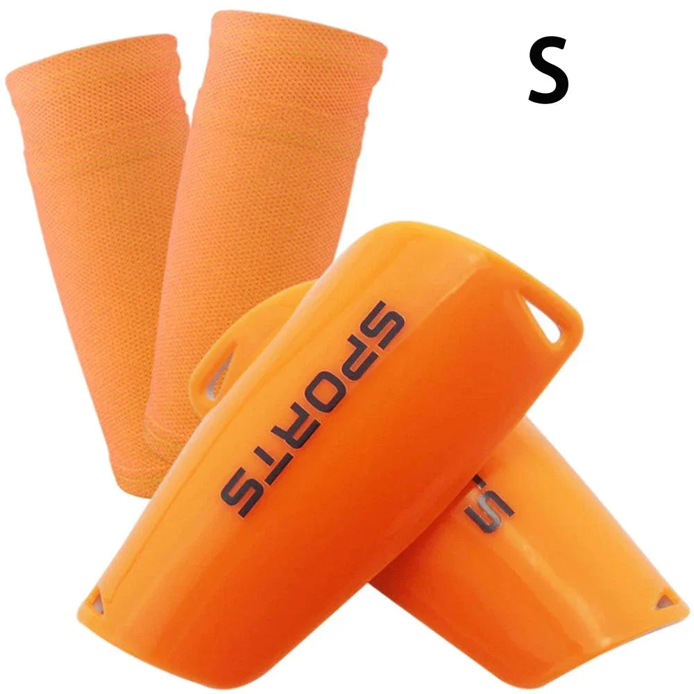 4pcs/set Sports Soccer Shin Guard Pad For Kids Football Shin Pads Support Calf Sleeve Shinguard For Adult Teens Children