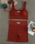 Women Seamless Yoga Set Fitness Workout Suits Sport Bra High Waist Leggings Sexy Deep-V Gym Clothing 2024 New Sportswear