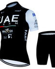 2025 UAE Cycling Jersey Set MTB Uniform Bike Clothing Summer Breathable Bicycle Shirt Ropa Ciclismo Bib Pants Maillot Ciclismo