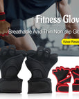 Workout Gloves Wrist Wraps for Men and Women Exercise Gloves for Weight Lifting Cycling Gym Fitness Cross Training Breathable