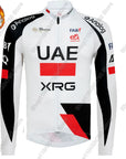 UAE Team Cycling Jersey 2026 Set Clothing Suit Winter Summer Mens Long Sleeve MTB Bike Road Pants Bib Ropa Ciclismo