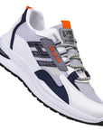 New Sneakers Men's Flying Weaving Mesh Surface Breathable Leisure Running Shoes