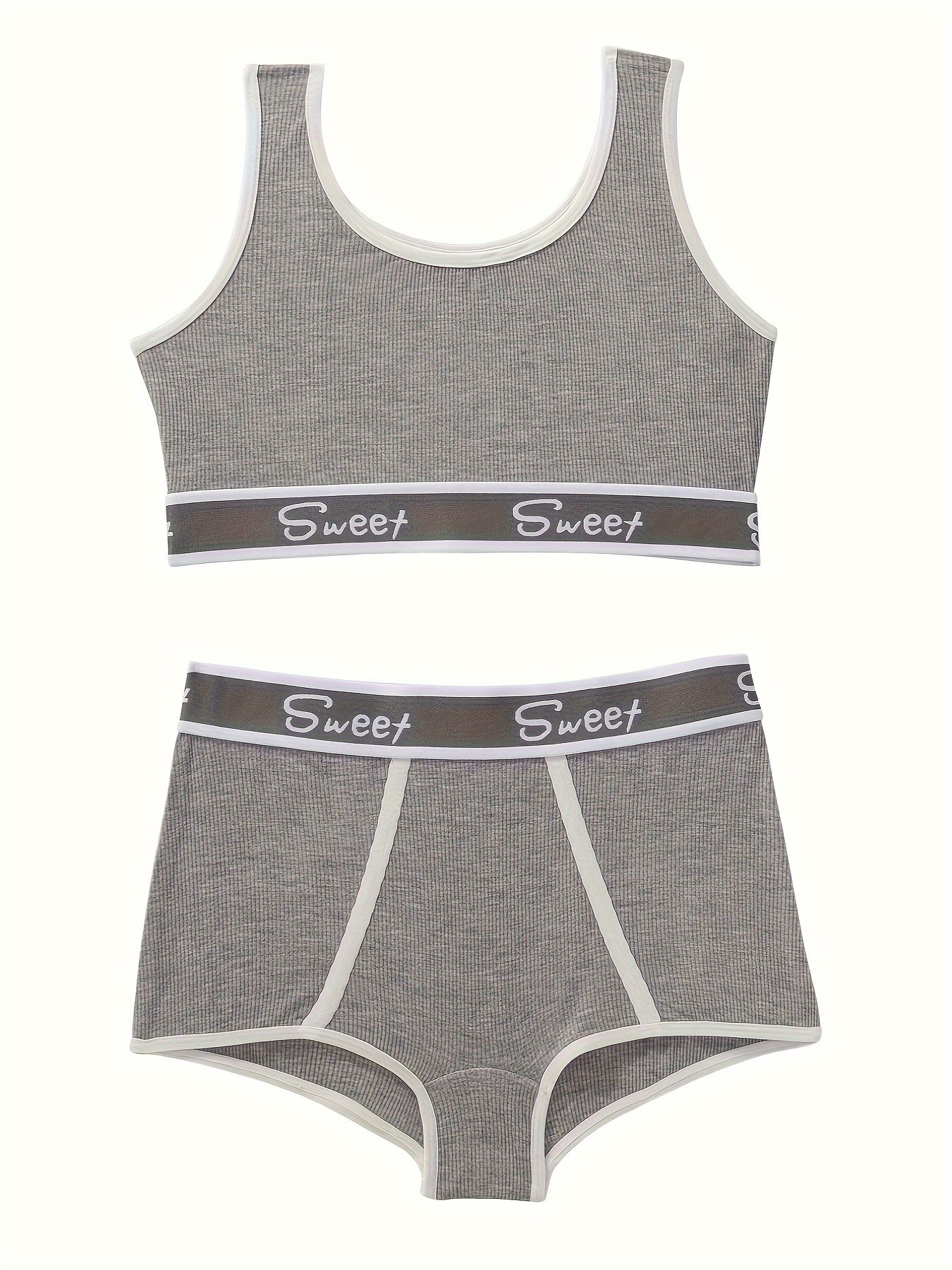 1pc Set Cross-Border European and American Style Seamless Breathable Backless Bra and Panty Underwear for Women