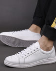 New Cowhide Board Shoes Men